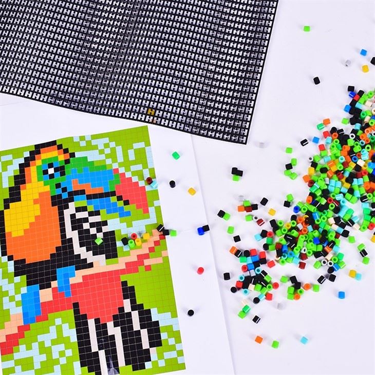 Perler Snappix Canvas Bead Craft Set